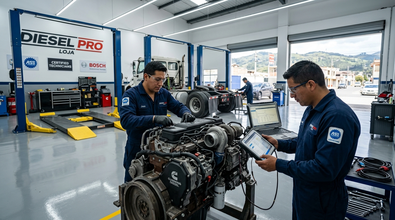 Especialistas en Motores Diésel en Loja - Mecánica Loja
