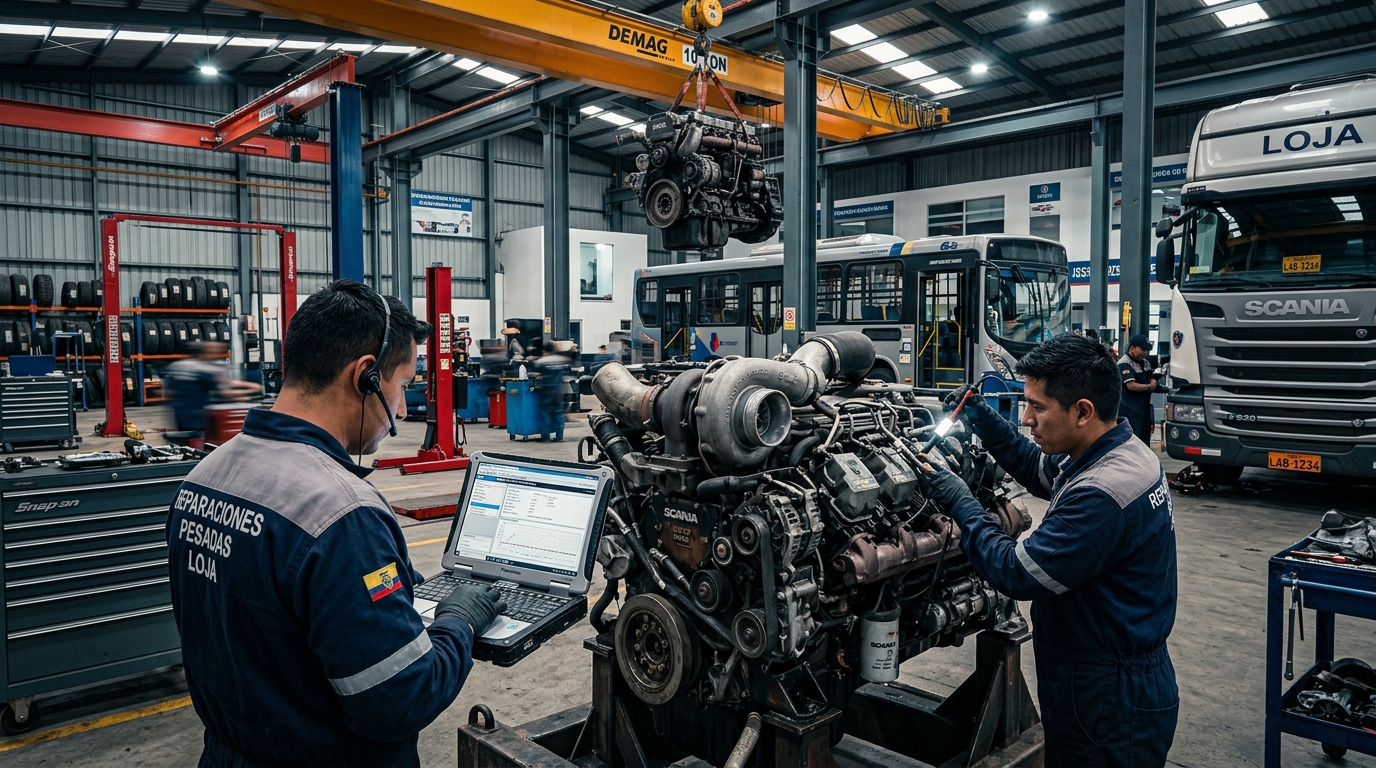 Mecánica de Vehículos Pesados en Loja - Mecánica Loja